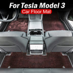 Tesla Model 3 2024- front  rear floor  mats TPE mats  Storage box mat (8608545145020)
