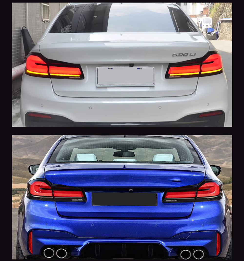 BMW 5 Series G30 / G38 2018 model upgrade 2021 model taillights – product image 8