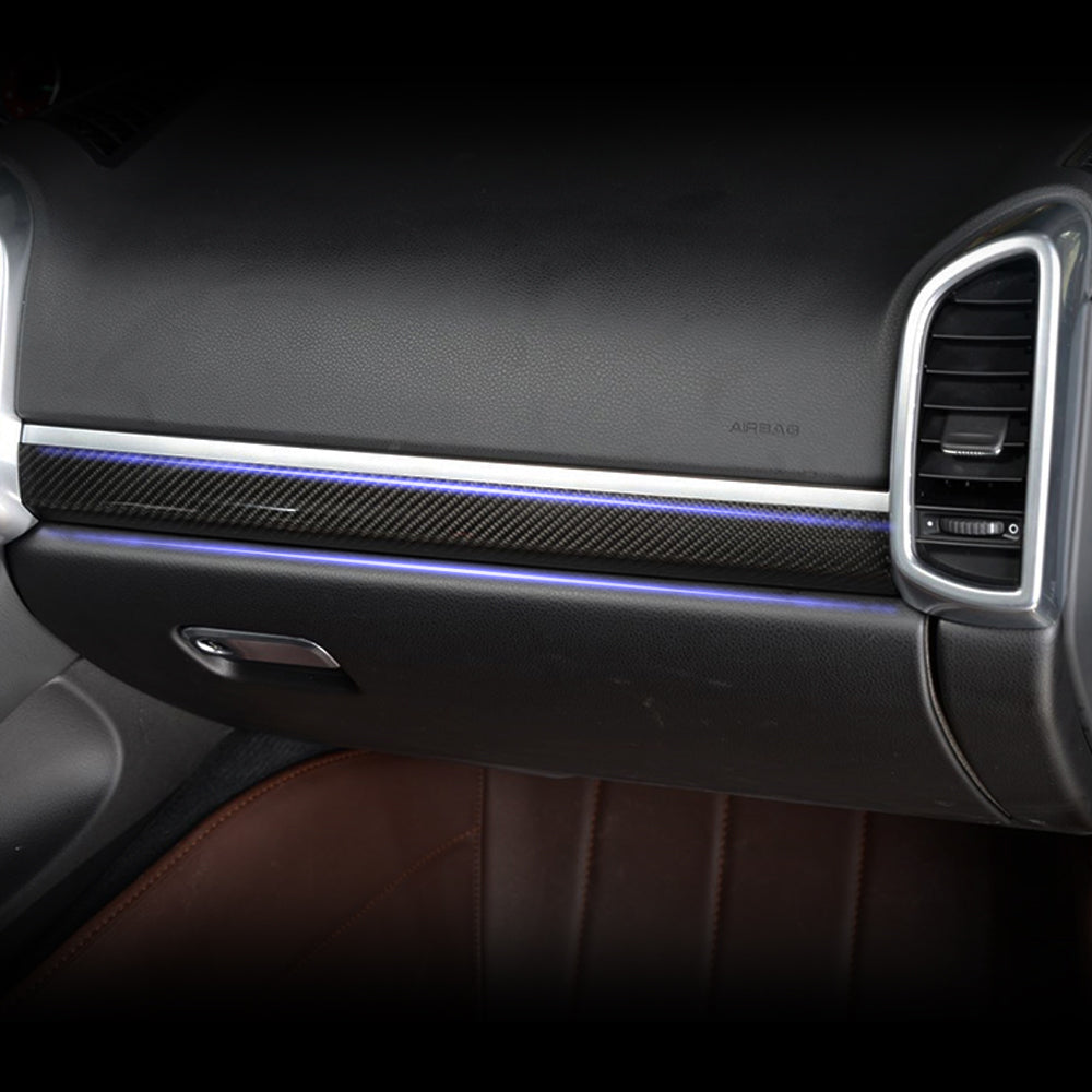 Porsche Cayenne 11-17 front center control Carbon Fiber interior kits (8596525777084)