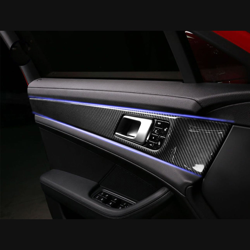 Porsche Panamera 17-23 Front center control Carbon Fiber interior kits (8596529053884)
