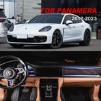 Porsche Panamera 17-23 Front center control Carbon Fiber interior kits replacement type (8596529742012)