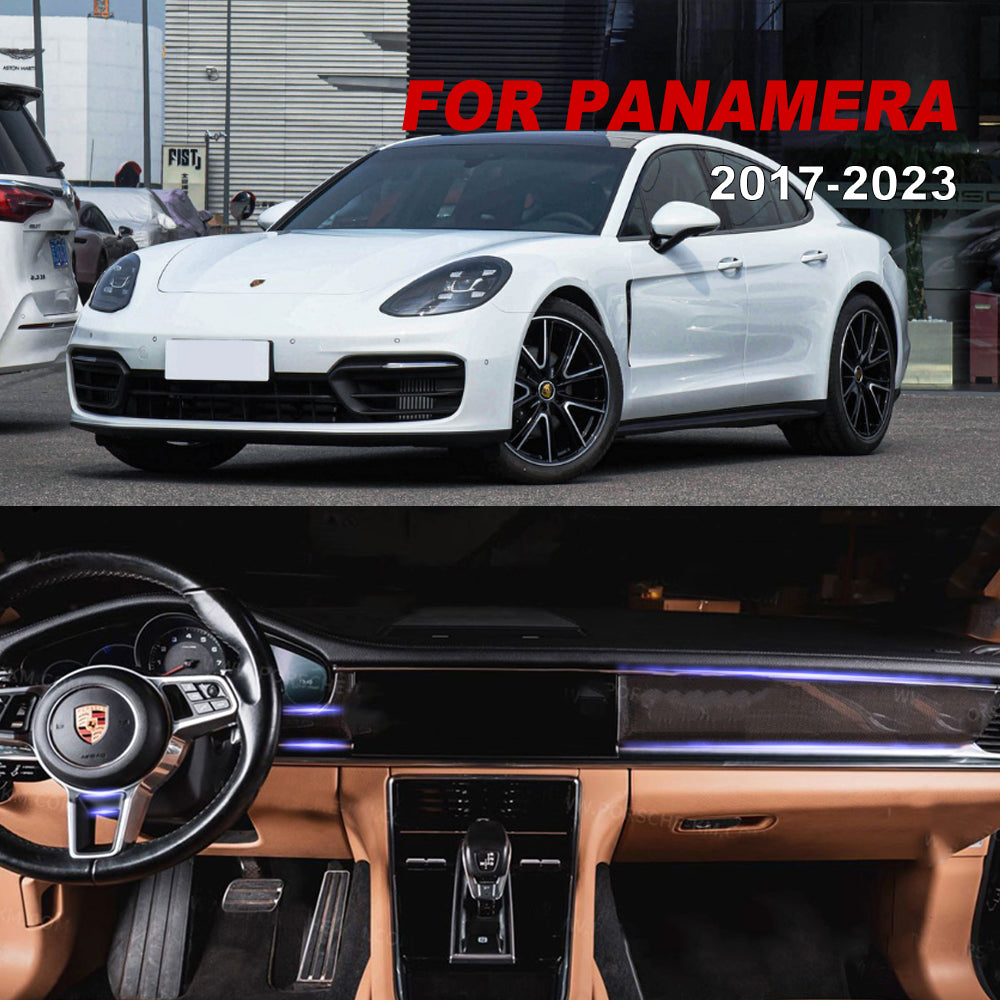 Porsche Panamera 17-23 Front center control Carbon Fiber interior kits replacement type (8596529742012)