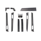 Porsche Panamera 17–23 Front center control Carbon Fiber interior kits replacement type – product image 1
