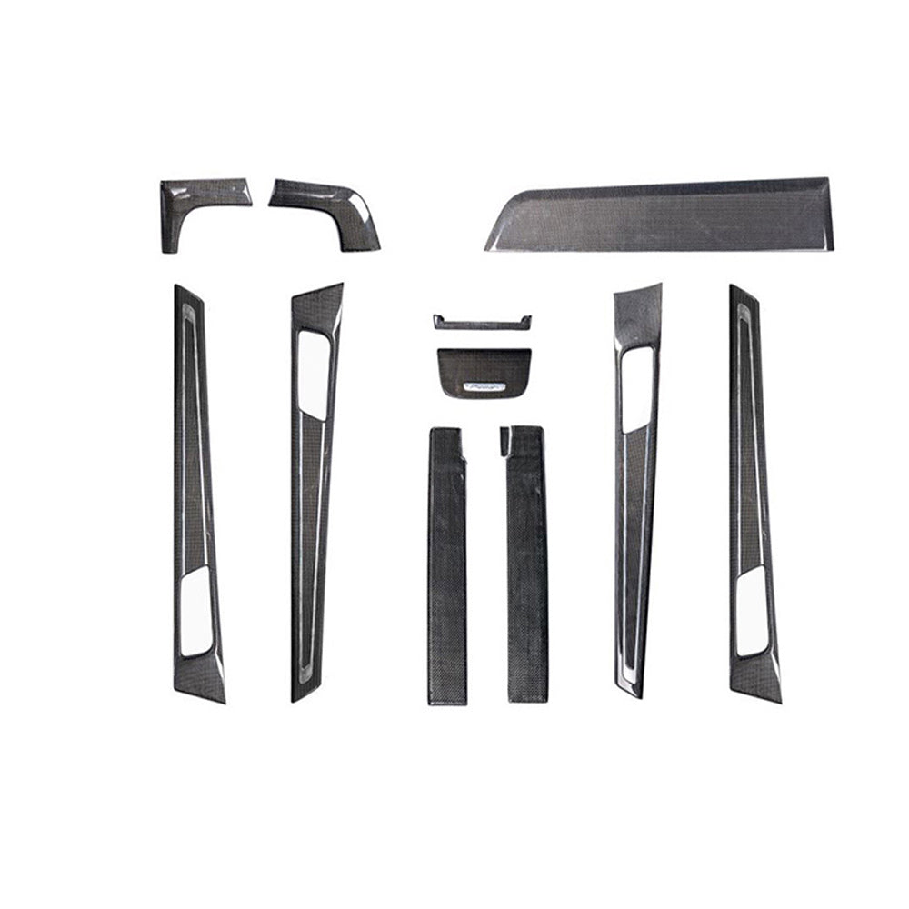 Porsche Panamera 2010–2016 upgrade Front center control Carbon Fiber interior kits – product image 1