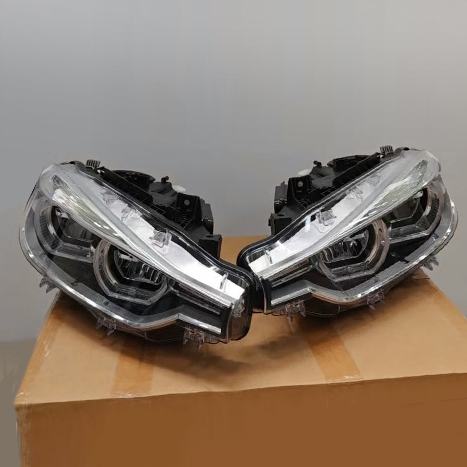 BMW 3 series F30 F31  F35 2013-2015 xenon  headlight upgrade Laser lens headlights LED headlamp