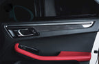 Porsche Macan 18- front center control  door panel trim Carbon Fiber interior kits (8596532068540)