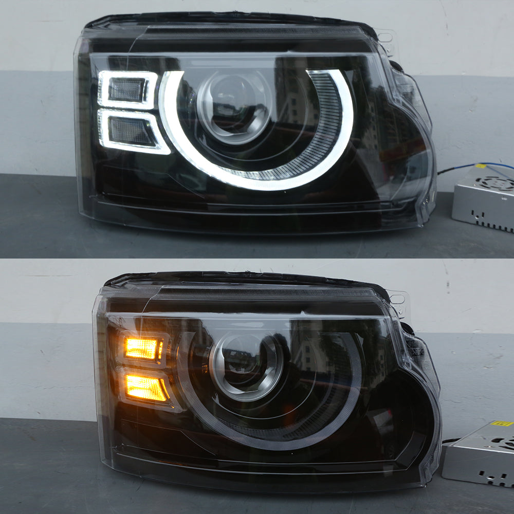 Land Rover Discovery 4 2010-2016 Full LED Headlight Upgrade – Plug-and-Play