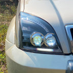 Toyota Land Cruiser 120 2002-2009 Upgrade LED Headlight with Daytime Running Light | Plug & Play