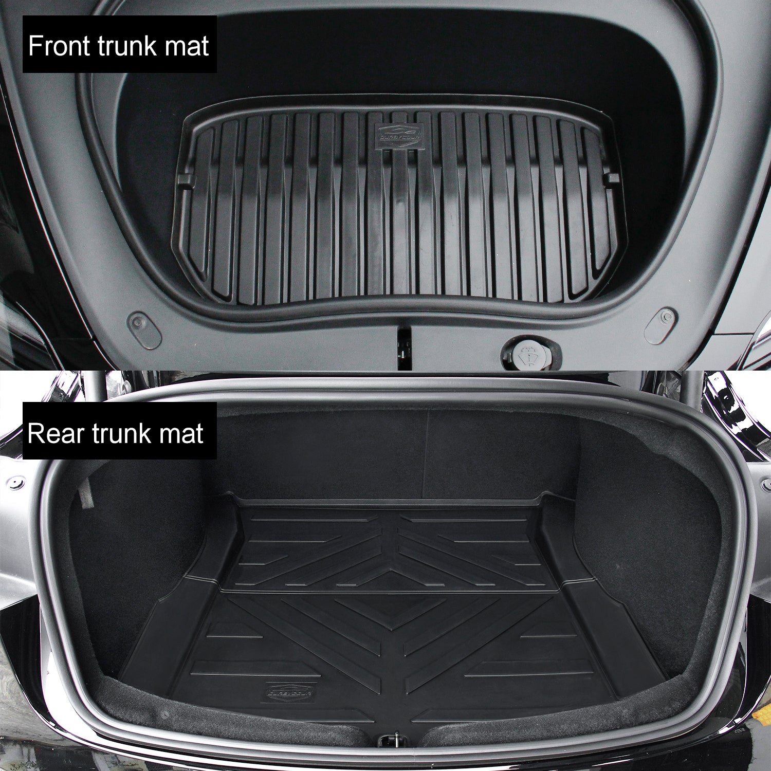Tesla Model 3 2024- front  rear floor  mats TPE mats  Storage box mat (8608545145020)