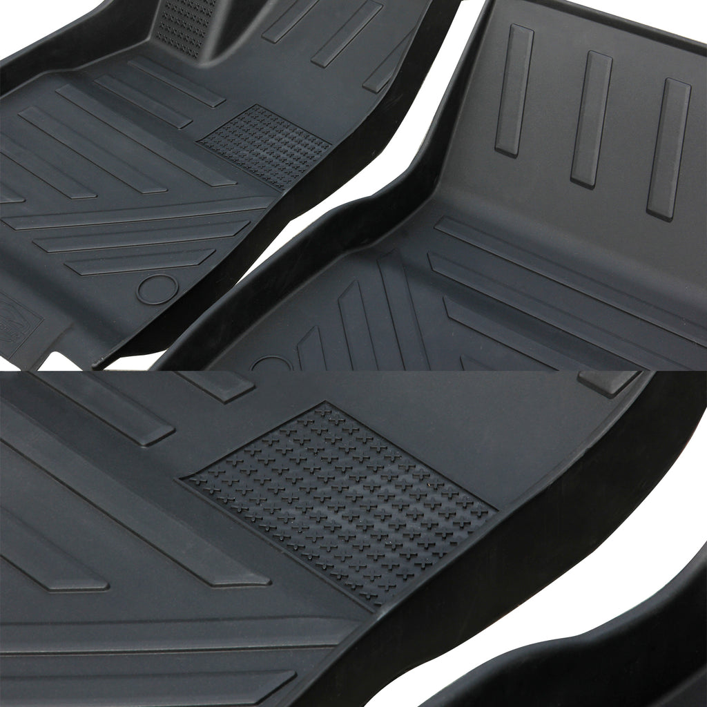 Tesla Model 3 2024- front  rear floor  mats TPE mats  Storage box mat (8608545145020)