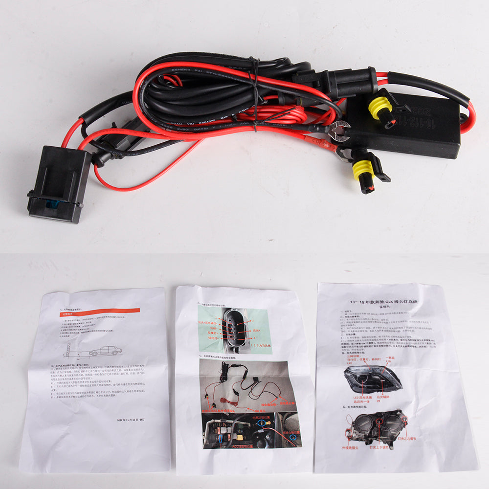 Mercedes-benz  GLK 2013-2016 upgrade high version style  LED Headlight (8600598479036)