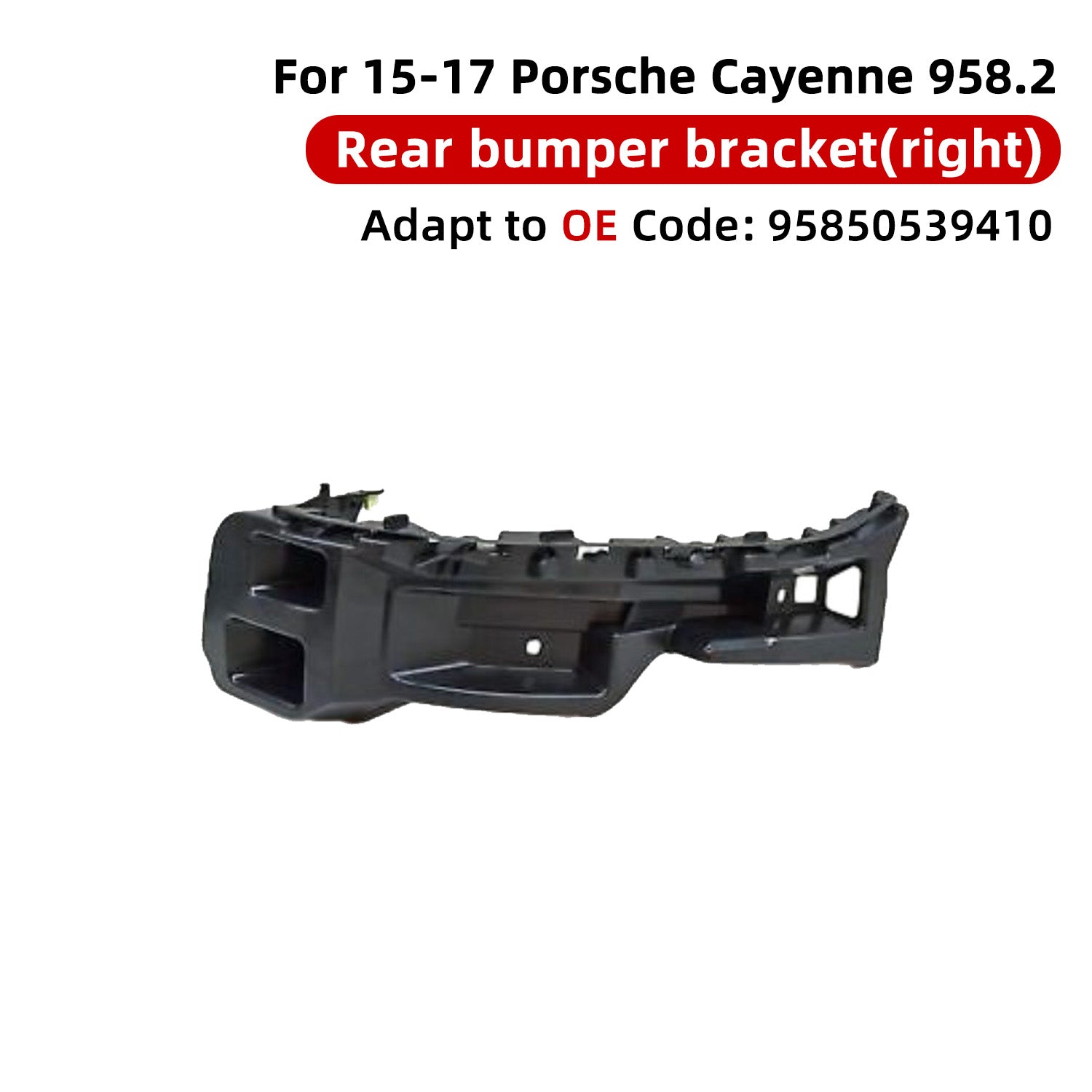 For Porsche 2015-2017 Cayenne  rear bumper bracket 95850539310/95850539410