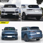 Porsche Cayenne 18-23 9Y0.1 Upgraded Turbo GT Replica style front/rear bumper Model bodykits (8596444938428)