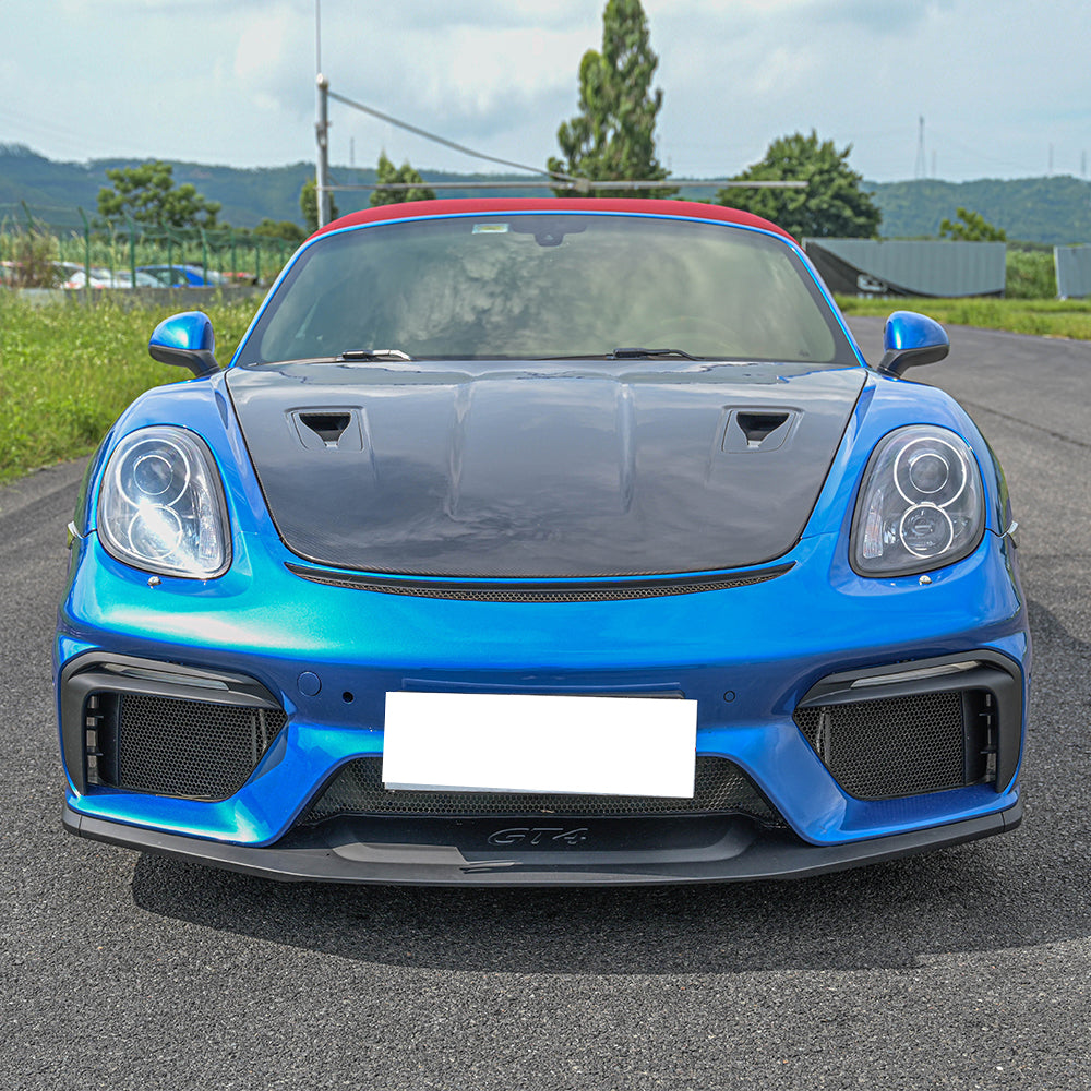 Porsche  Cayman/ Boxster  2012-2015 981 upgrade to 16-21 982 GT4 style front bumper models bodykits (8596488650940)