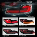 BMW 5 Series G30 / G38 2018 model upgrade 2021 model taillights – product image 3