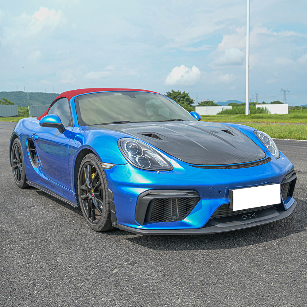 Porsche  Cayman/ Boxster  2012-2015 981 upgrade to 16-21 982 GT4 style front bumper models bodykits (8596488650940)