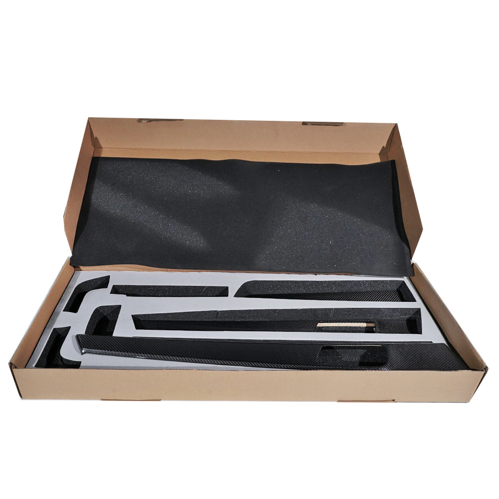 Porsche Panamera 17-23 Front center control Carbon Fiber interior kits