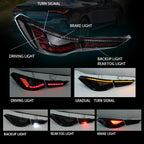 BMW 4Series G22/G23/G83 2020 upgraded turn signal running taillights (8601019351228)