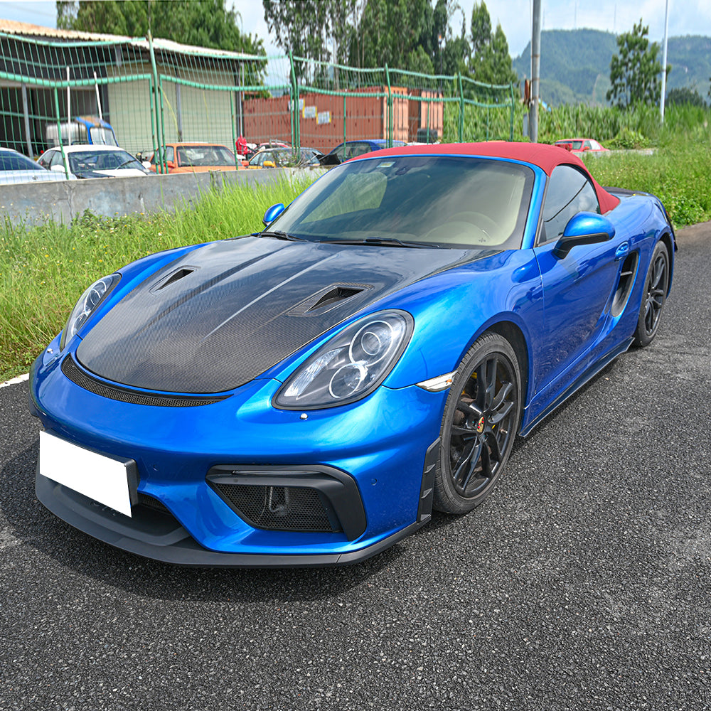 Porsche  Cayman/ Boxster  2012-2015 981 upgrade to 16-21 982 GT4 style front bumper models bodykits (8596488650940)