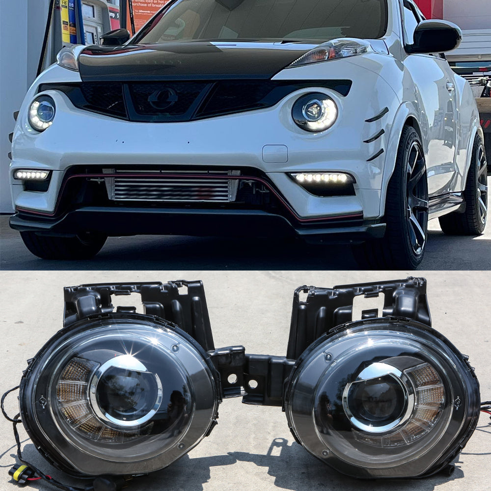 Infiniti ESQ /Nissan Juke 2010-2014  halgoen head lamp Upgrade headlight  with Daytime light (8616223801532)