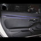 Porsche 911-991 /Cayman 981/ B o x s t er (982)2012-  dashboard trim front door stripes  Carbon Fiber interior kits (8596532822204)
