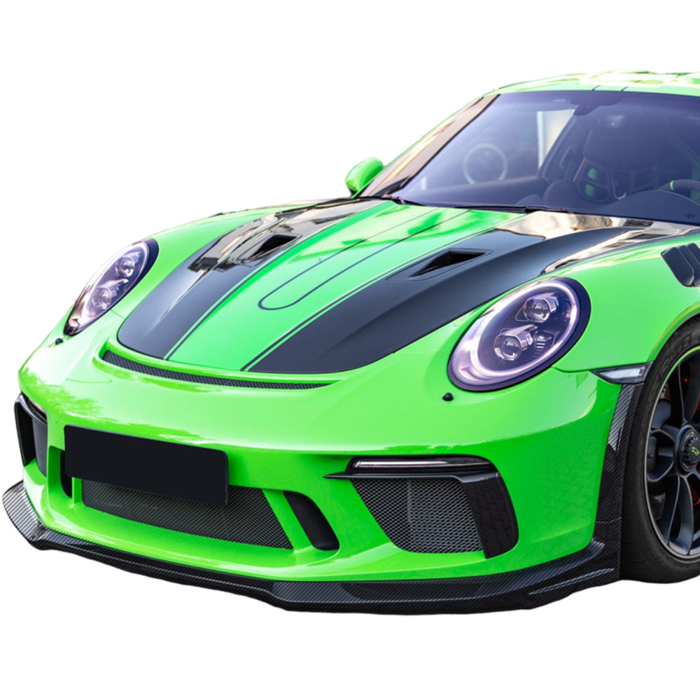 Porsche 911 2012-2016  PASM  wet Carbon Fiber Front Lip Replaceable type (8596434157756)