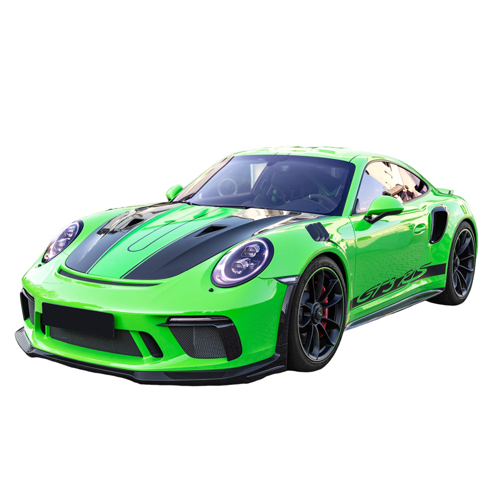 Porsche 911 2012-2016  PASM  wet Carbon Fiber Front Lip Replaceable type (8596434157756)