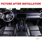 Porsche Cayenne 18-23 Front center control Carbon Fiber interior kits (8596530299068)