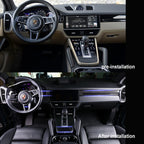 Porsche Cayenne 18-23 Front center control Carbon Fiber interior kits (8596530299068)