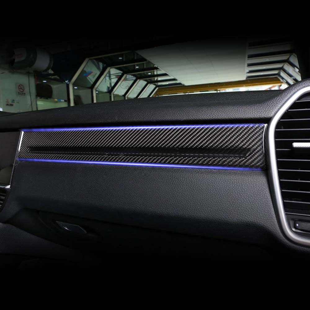 Porsche Cayenne 18-23 Front center control Carbon Fiber interior kits (8596530299068)