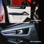 Porsche Cayenne 18-23 Front center control dashboard door trim Carbon Fiber interior kits replacement type (8596531118268)
