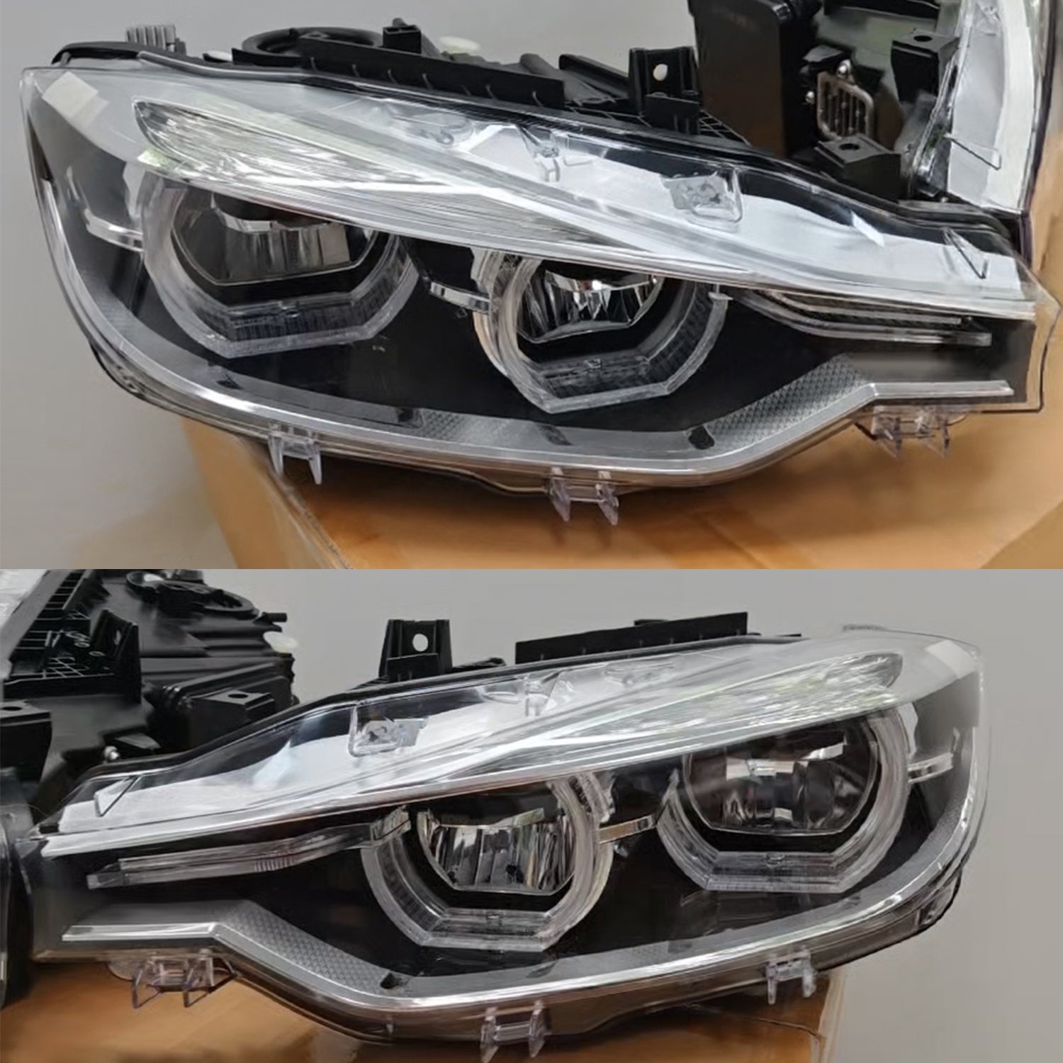 BMW 3 series F30 F31  F35 2013-2015 xenon  headlight upgrade Laser lens headlights LED headlamp
