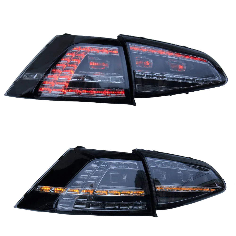 Volkswagen Golf 7 2014–2017 taillights upgrade led turn signal light plug and play – product image 2