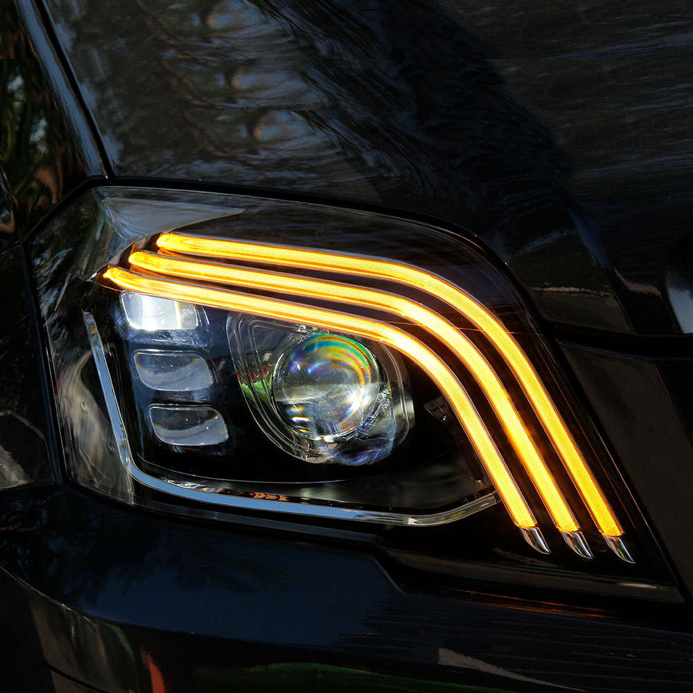 Mercedes-Benz GLK 2008-2012 Full LED Headlight Upgrade –Plug-and-Play
