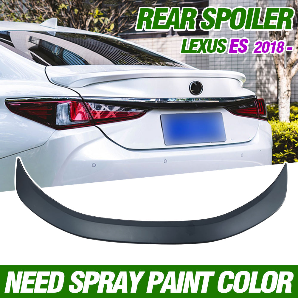 Rear Wing Trunk Lip Spoiler For LEXUS ES ES200 ES250 ES300 ES350 2018–ES rear spoiler – product image 3
