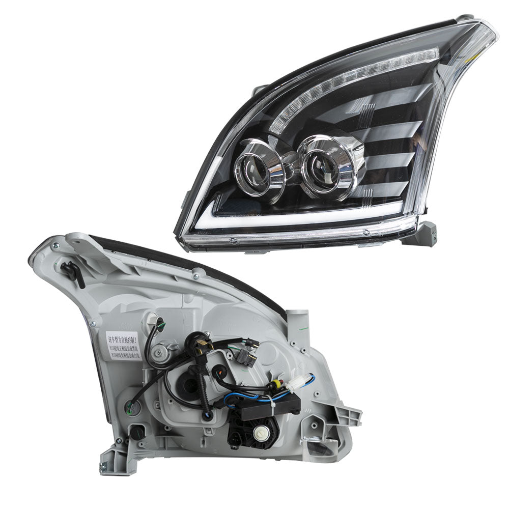 Toyota Land Cruiser 120 2002-2009 Upgrade LED Headlight with Daytime Running Light | Plug & Play