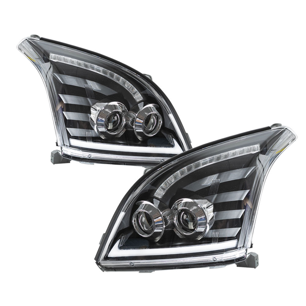 Toyota Land Cruiser 120 2002-2009 Upgrade LED Headlight with Daytime Running Light | Plug & Play