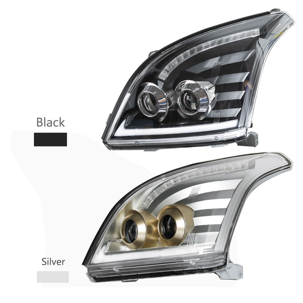 Toyota Land Cruiser 120 2002-2009 Upgrade LED Headlight with Daytime Running Light | Plug & Play