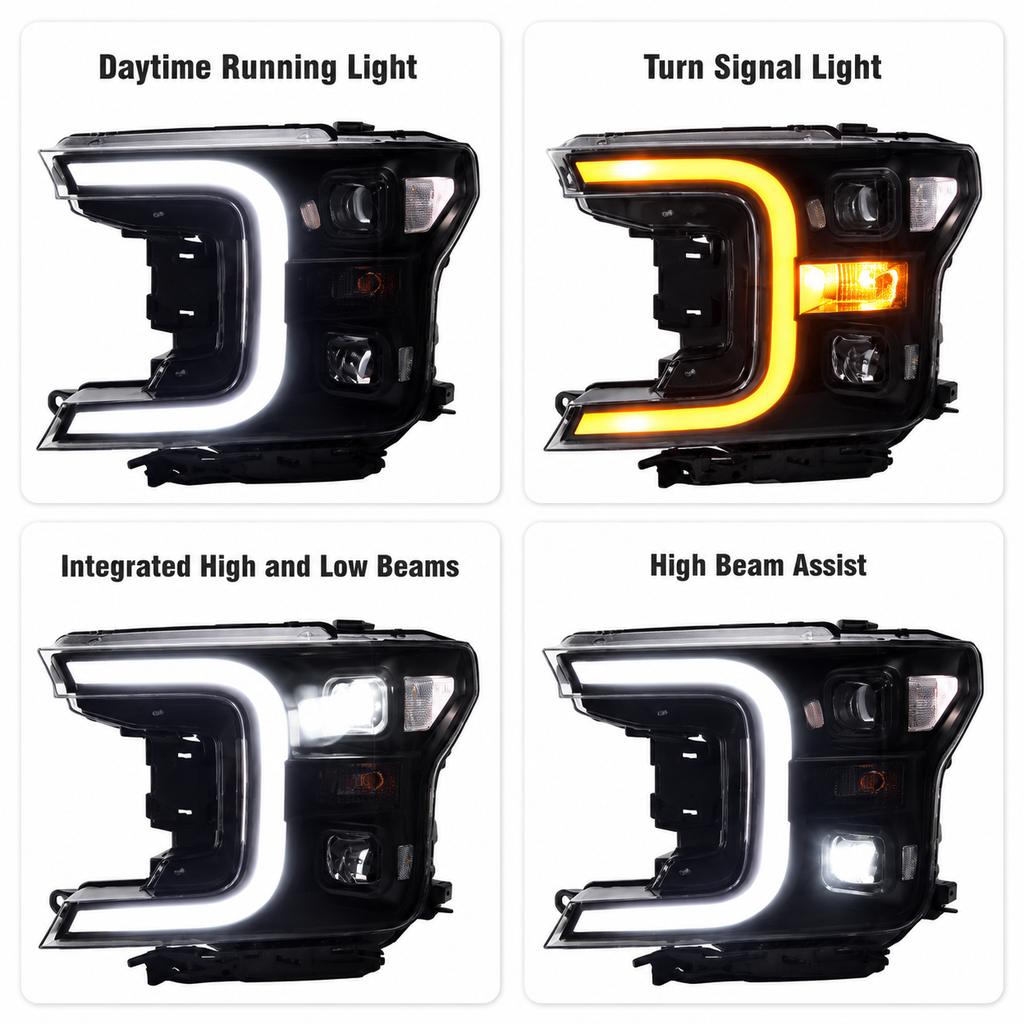 Ford F150 2018–2021 Upgrade LED Headlight / Plug and Play – product image 3