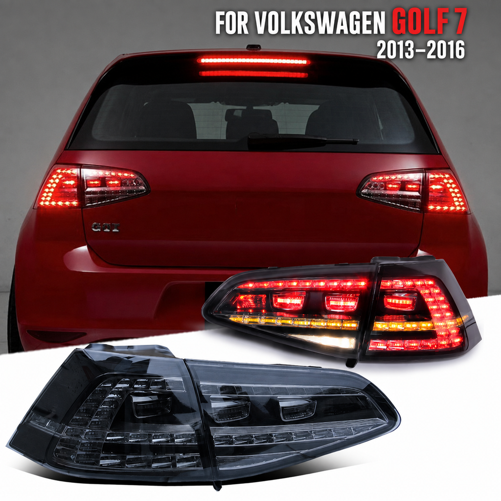 Volkswagen Golf 7 2014–2017 taillights upgrade led turn signal light plug and play – product image 9