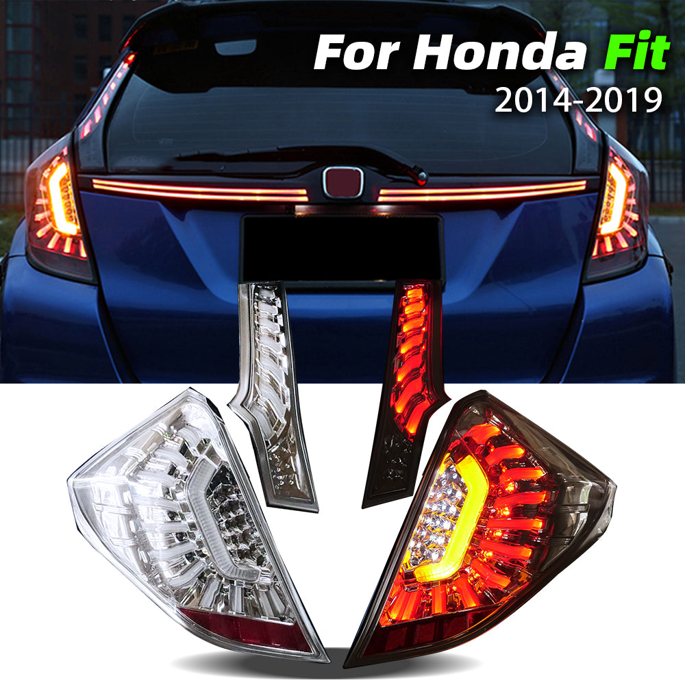 Honda Fit / Jazz GK5/GK3 2014-2019 Full LED Tail Light Upgrade – Plug-and-Play