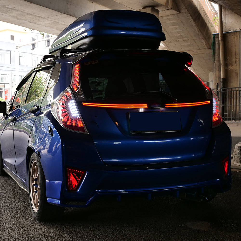 Honda Fit / Jazz GK5/GK3 2014-2019 Full LED Tail Light Upgrade – Plug-and-Play