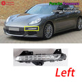Fit For Porsche Panamera 2014–2017 Daytime Running Light DRL Signal Light Front Bumper Fog Light L:97063108152 R:97063108252…