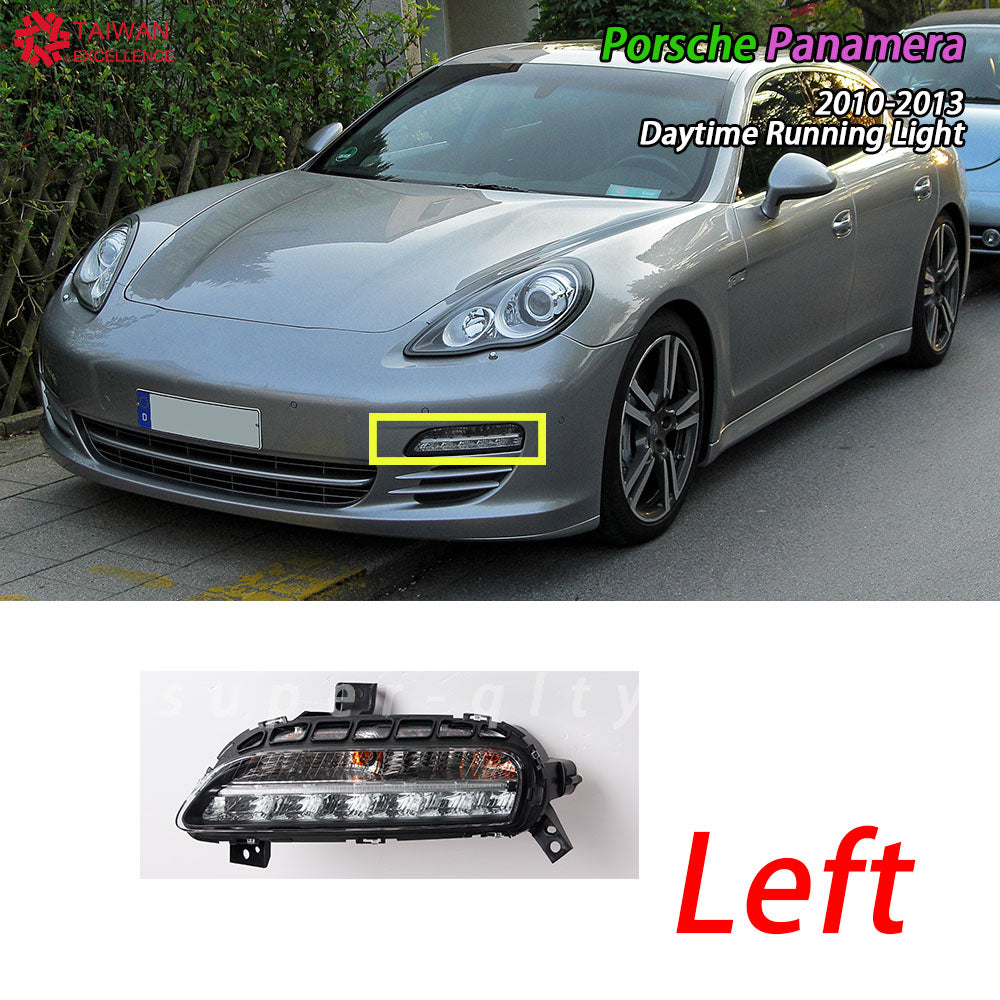 Fit For Porsche Panamera 970 DRL Daytime Running Light 2010–2013 LED Fog Lamp OE replacement parts L:97063108103…