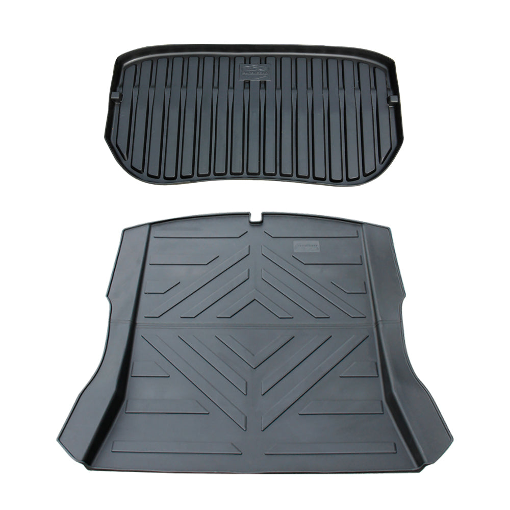 Tesla Model 3 2024- front  rear floor  mats TPE mats  Storage box mat (8608545145020)