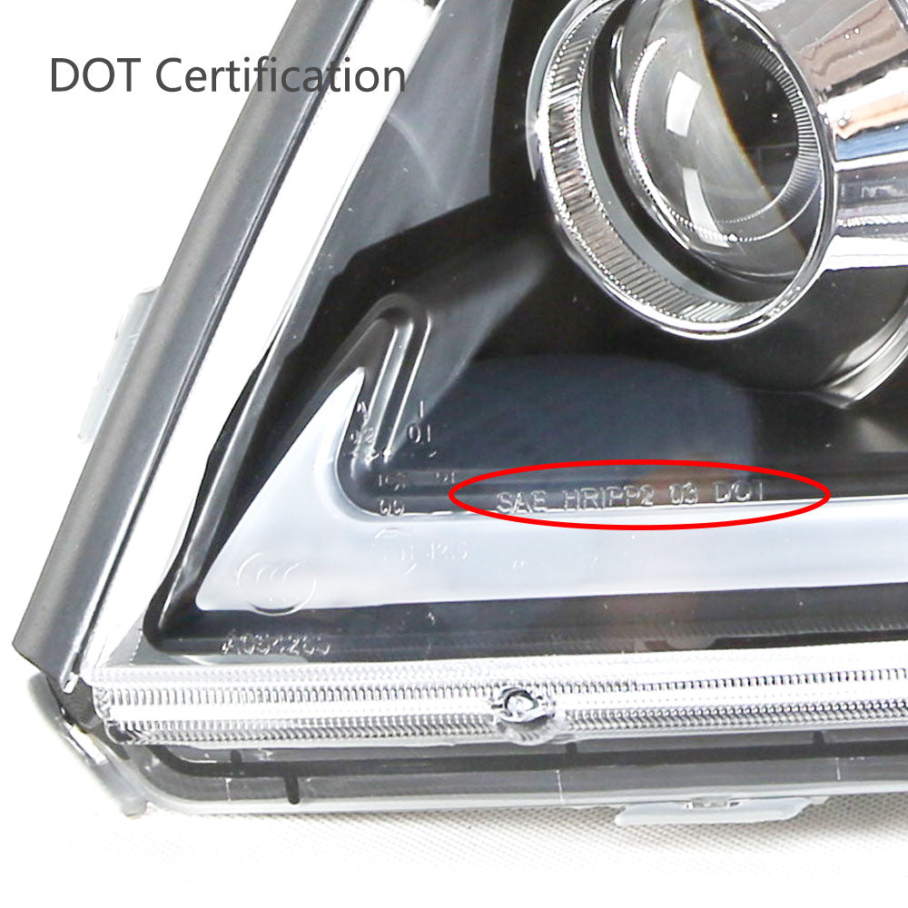 Toyota Land Cruiser 120 2002-2009 Upgrade LED Headlight with Daytime Running Light | Plug & Play
